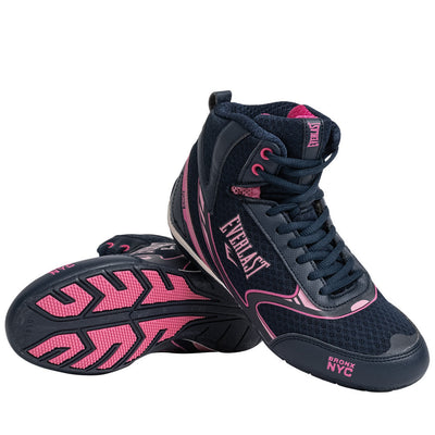 Everlast Force Womens Boxing Shoes Training Runners Fight Navy Pink