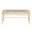 Artiss Dining Bench Paper Rope Seat Stool Chair Wooden Furniture Natural 100cm