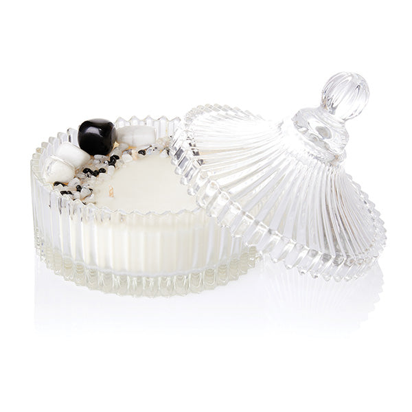 Full Moon Crystal Candle - Extra Large