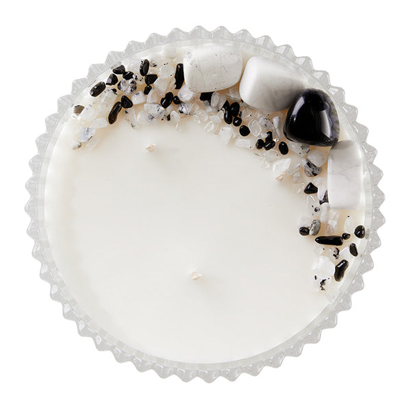 Full Moon Crystal Candle - Extra Large