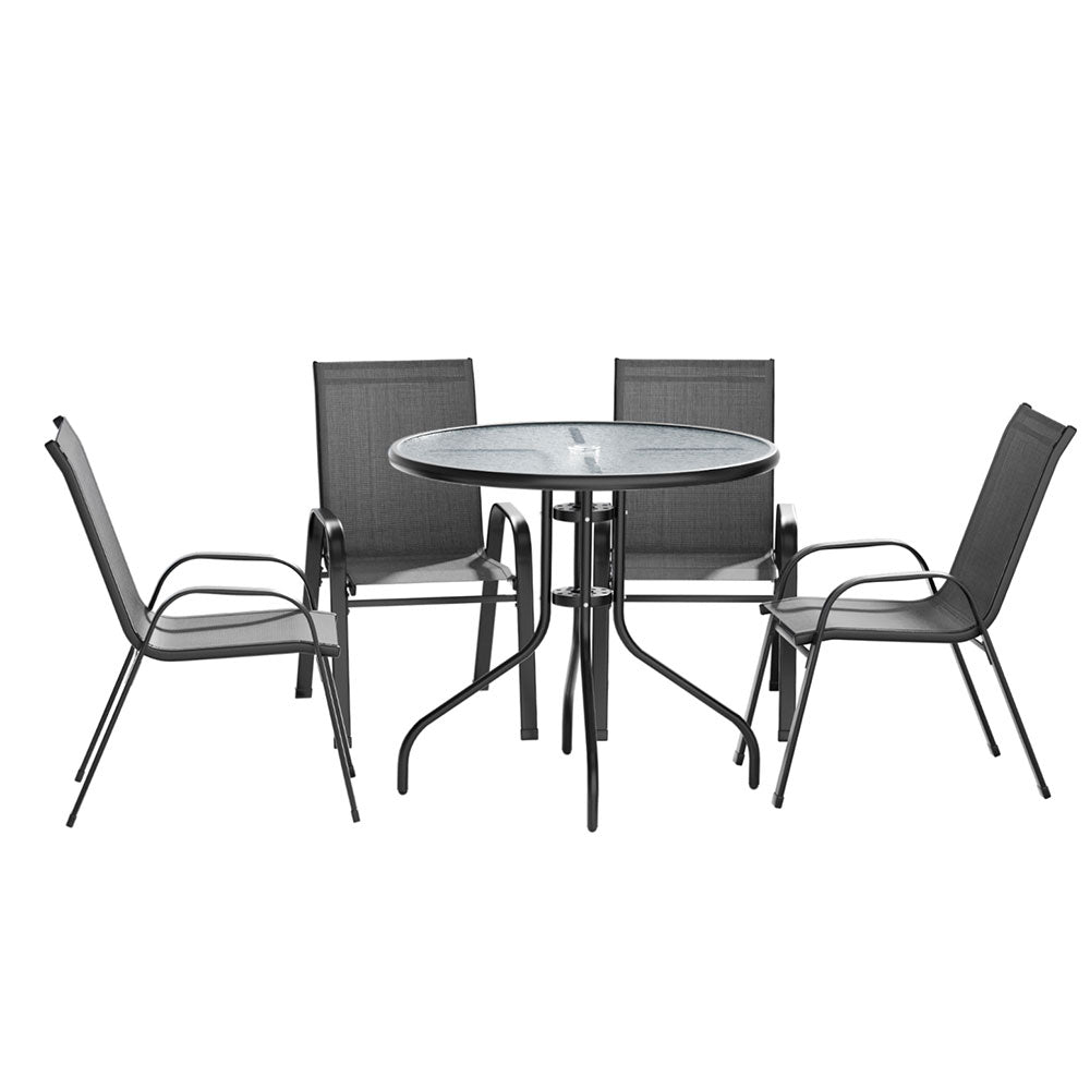 Gardeon Outdoor Dining Set Table and Chairs Patio Garden Furniture Bistro Set