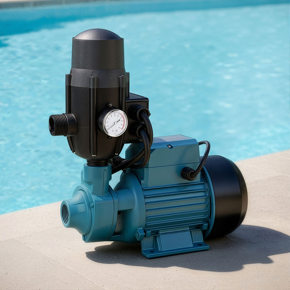 Giantz Peripheral Water Pump Garden Boiler Car Wash Auto Irrigation QB80 Black