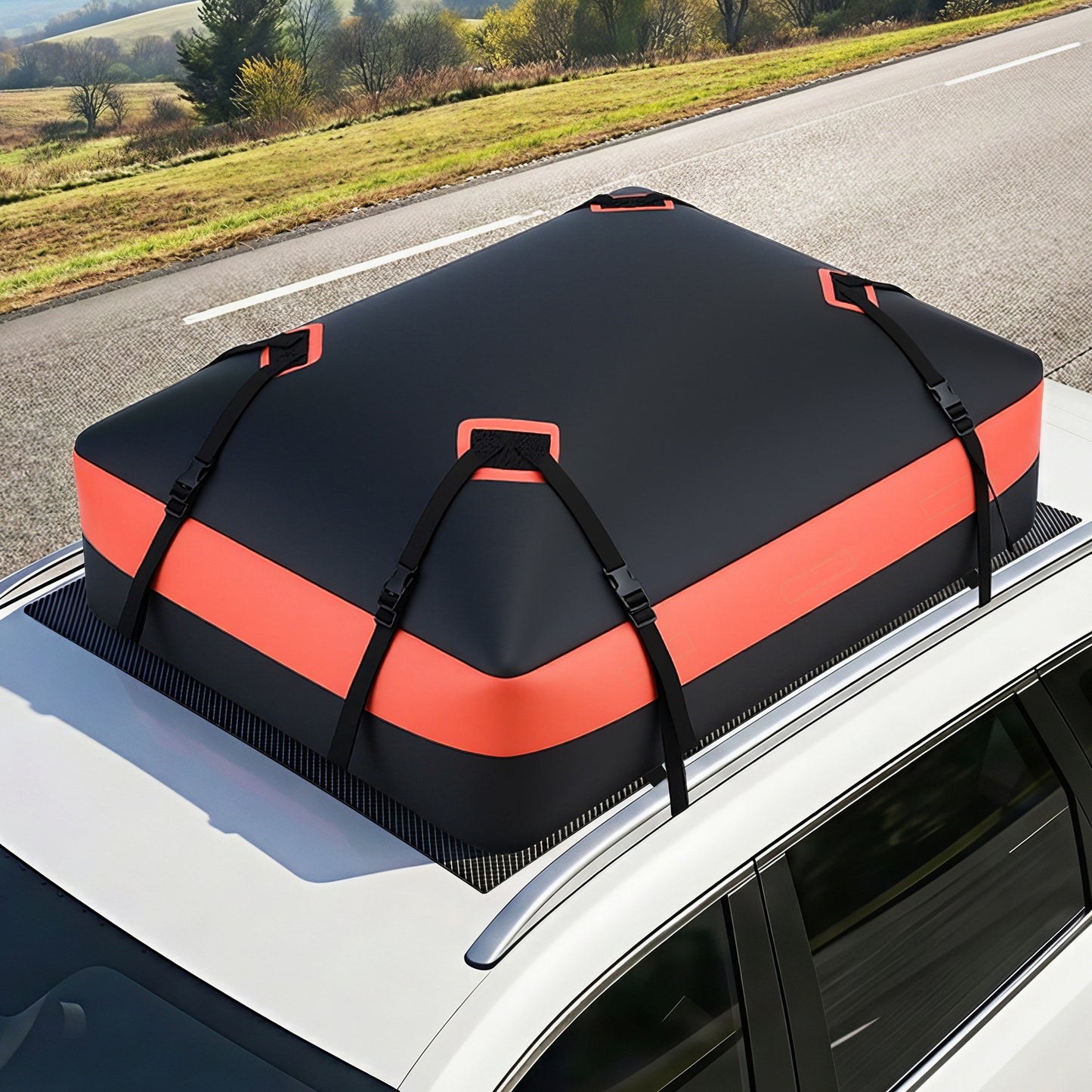 Giantz RoofTop Cargo Bag Car Luggage Carrier Universal 15 Cubic Ft