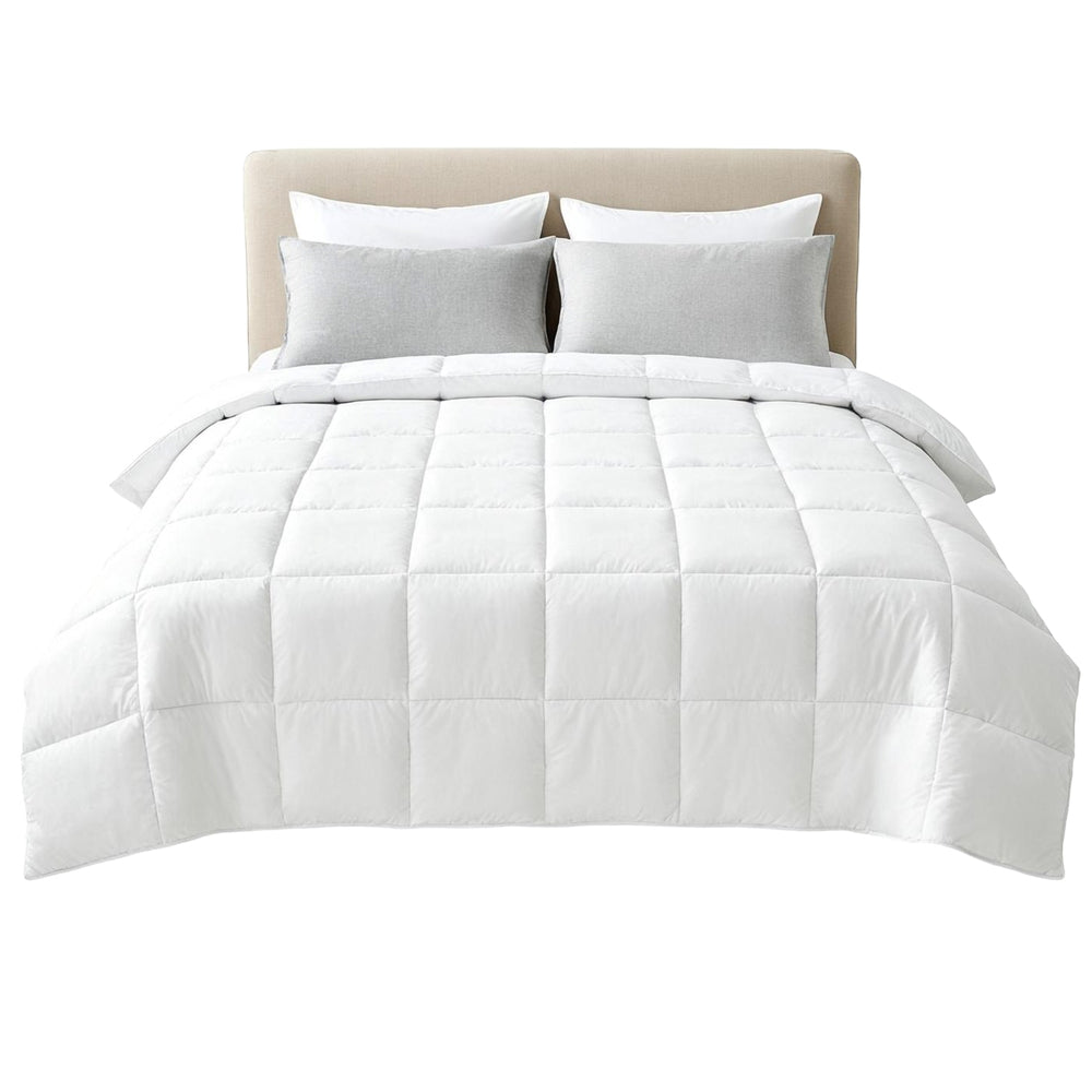 Giselle Bedding Super King Size 400GSM Microfiber Quilt All Season Duvet Quilts Comforter Winter Summer