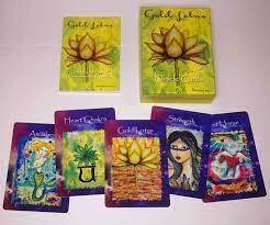 Gold Lotus Oracle Deck