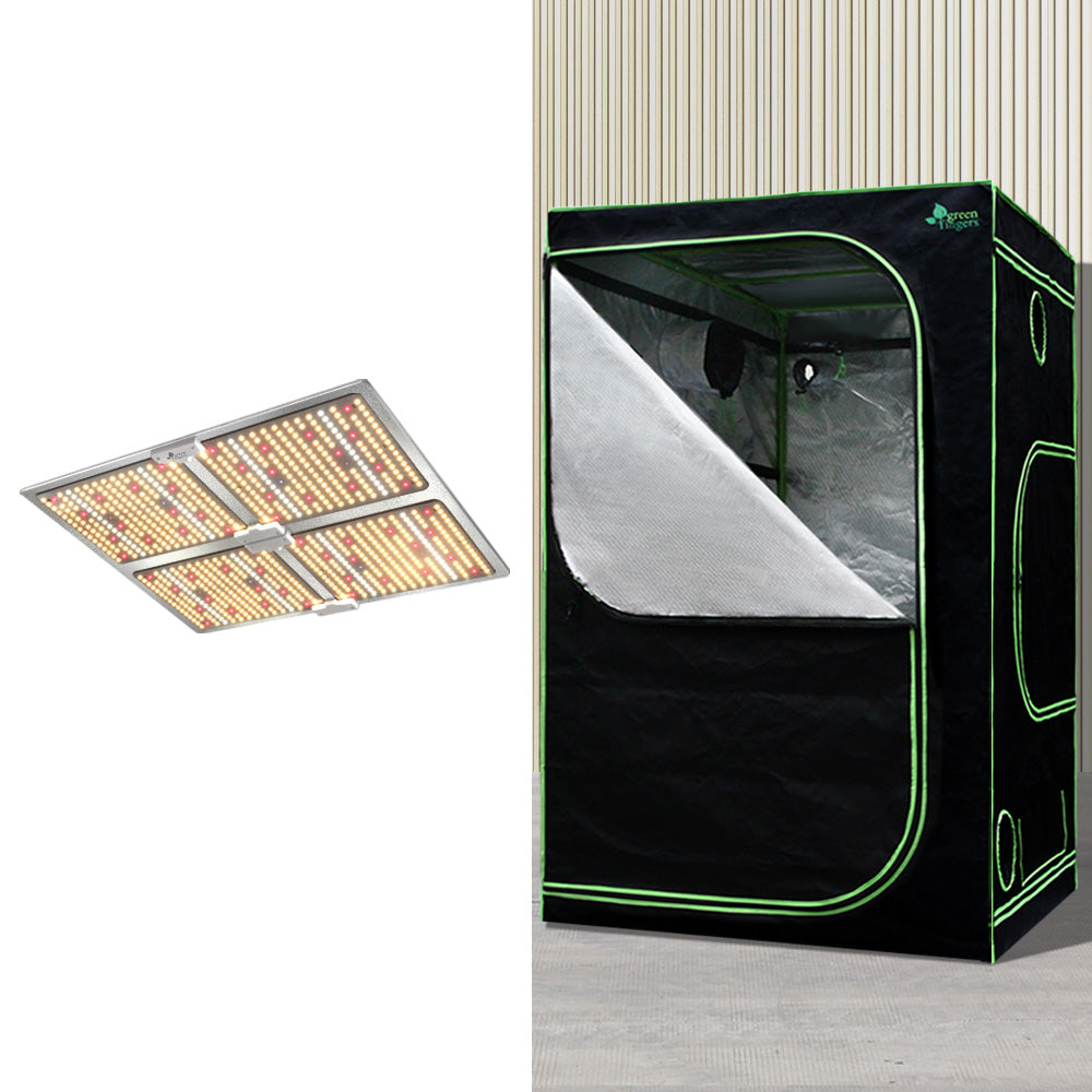 Green Fingers Grow Tent Light Kit 120x120x200CM 4500W LED Full Spectrum