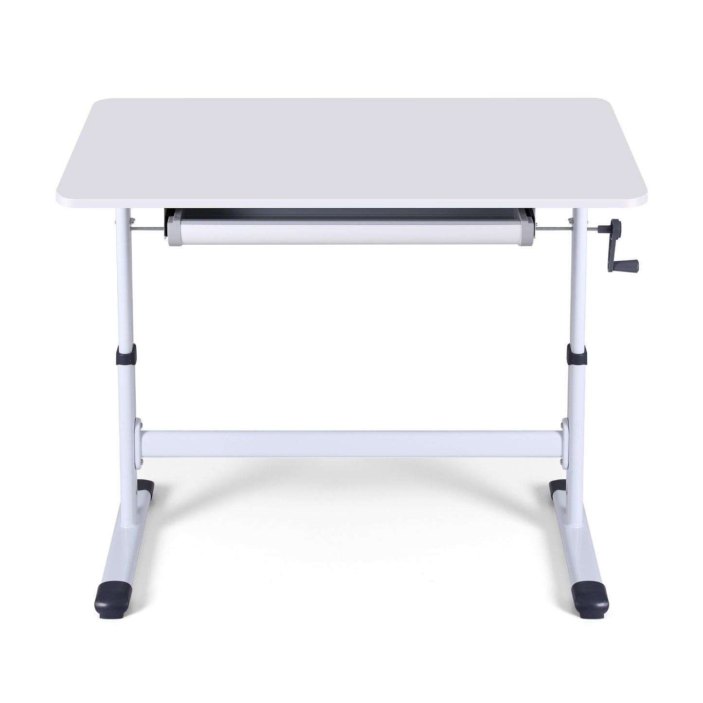 Artiss Standing Desk Height Adjustable Workstation Computer Desks Study 100CM White