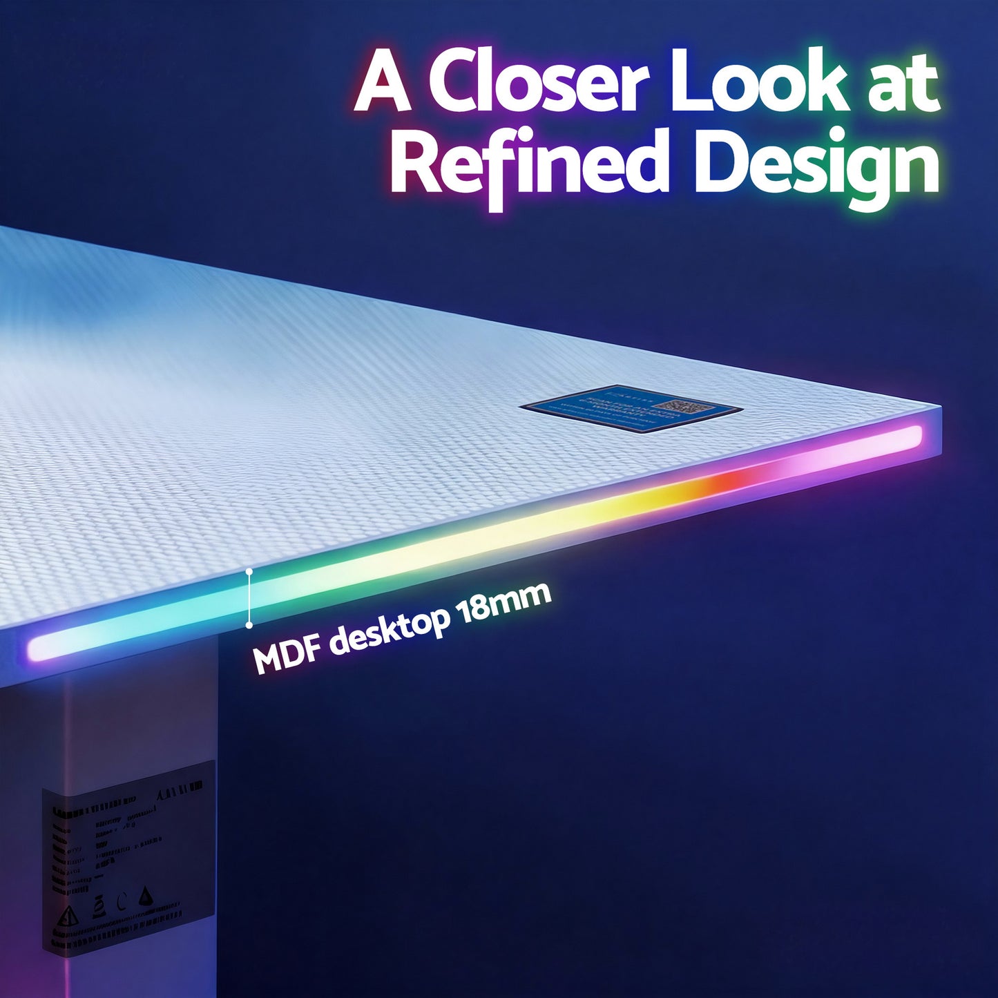 Artiss Electric Standing Desk Height Adjustable Gaming Desk Home Office 140cm