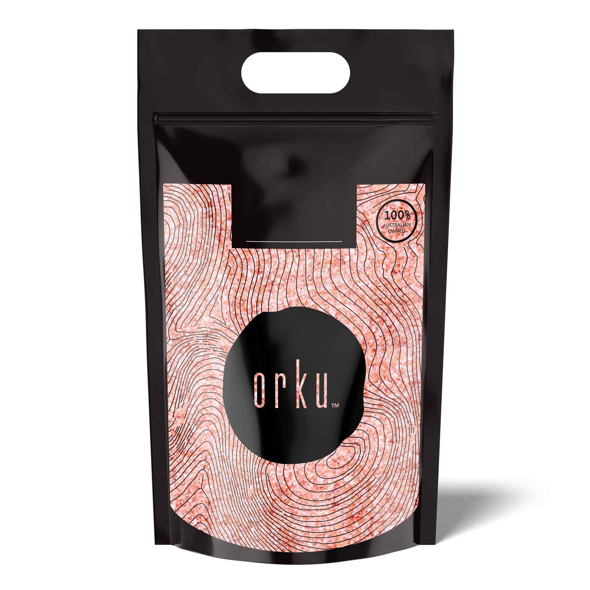 Himalayan Pink Rock Salt - Table or Cooking or Grinder Crystals Resealable Bag