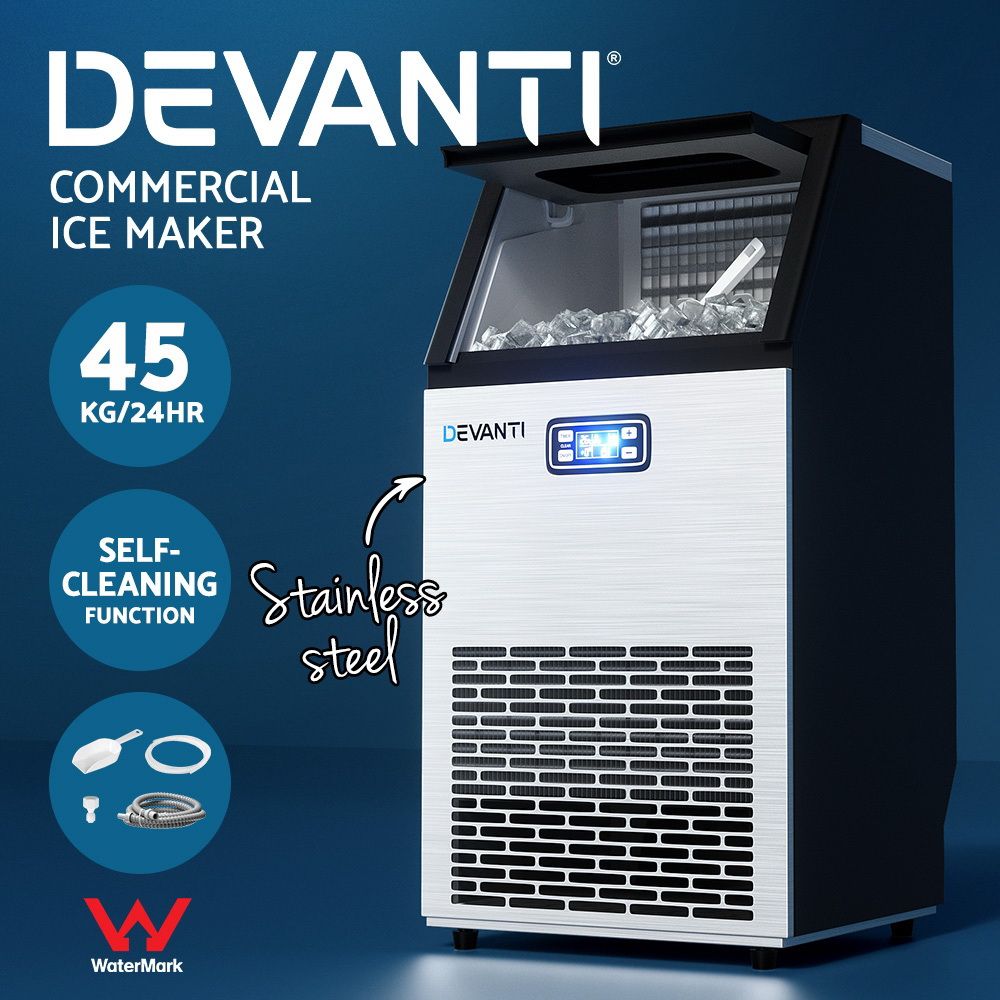 Devanti 45kg Commercial Ice Maker Machine