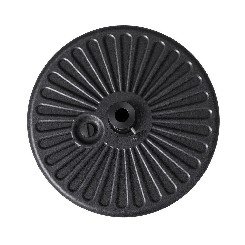 Instahut Outdoor Umbrella Base Weight Round Plastic Pole Holder 30-48mm Beach