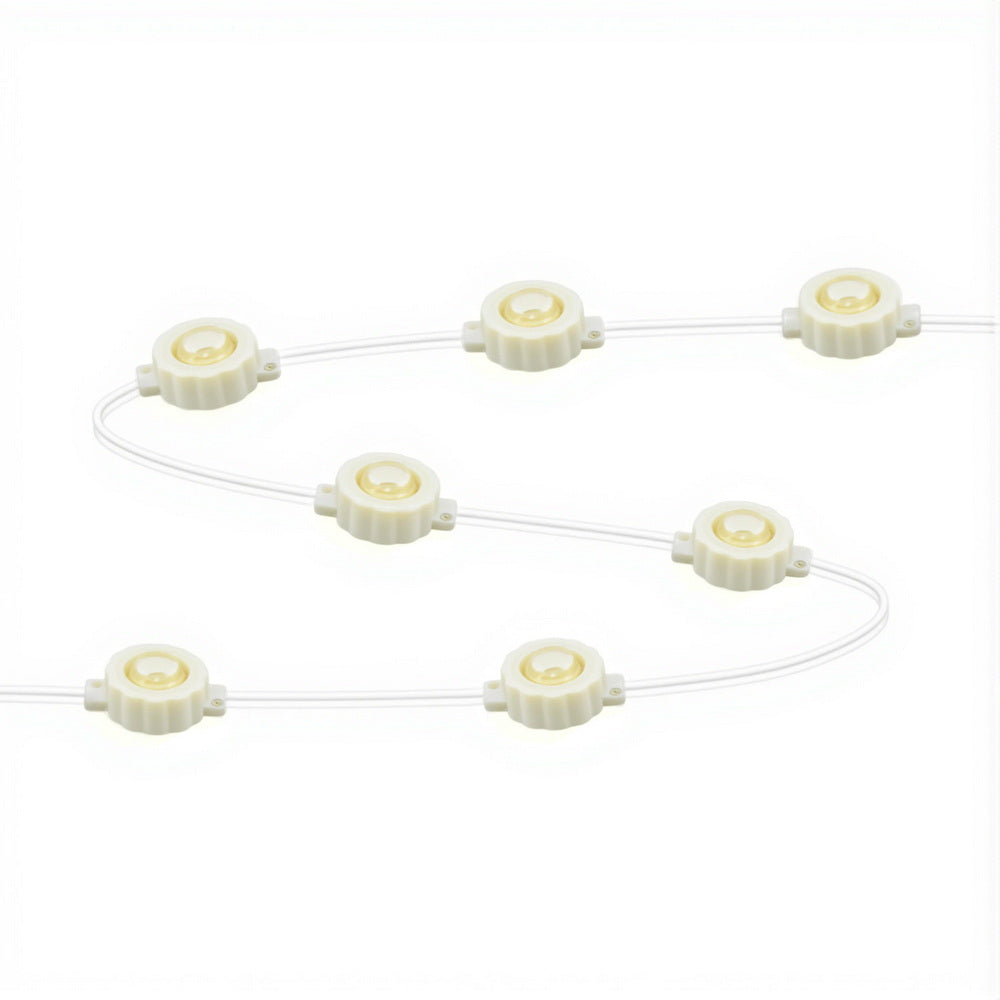 Jingle Jollys 15M Christmas Lights Permanent String Eaves Light 36 LED Decoration
