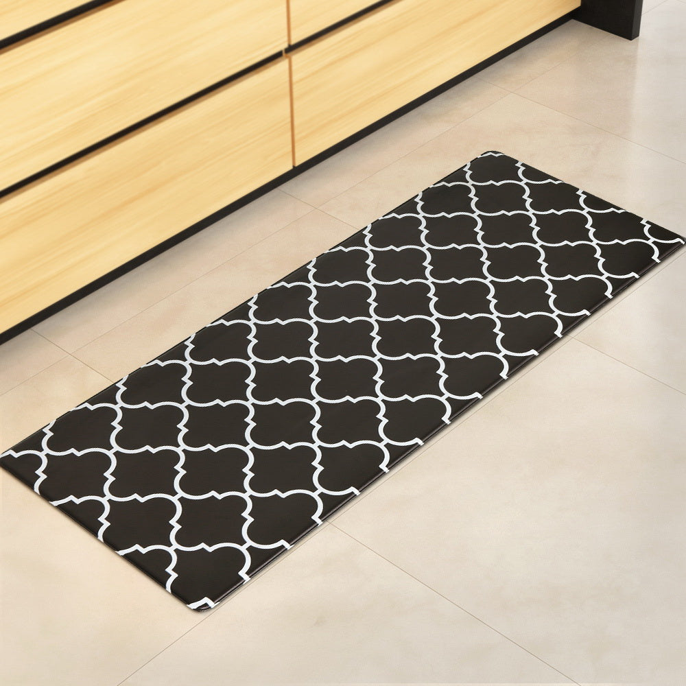 Artiss Kitchen Mat 45x120cm PVC Floor Rug Carpet Non-slip Gina