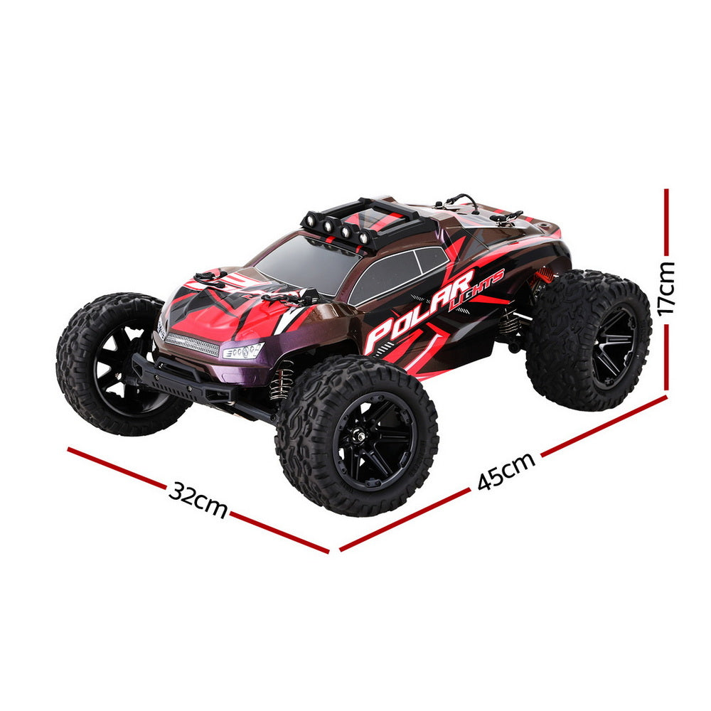 Keezi Kids Remote Control Car Off-Road Truck with Lights Electric Vehicle Toys