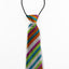 Kids Boys Multicoloured Diagonal Patterned Elastic Neck Tie