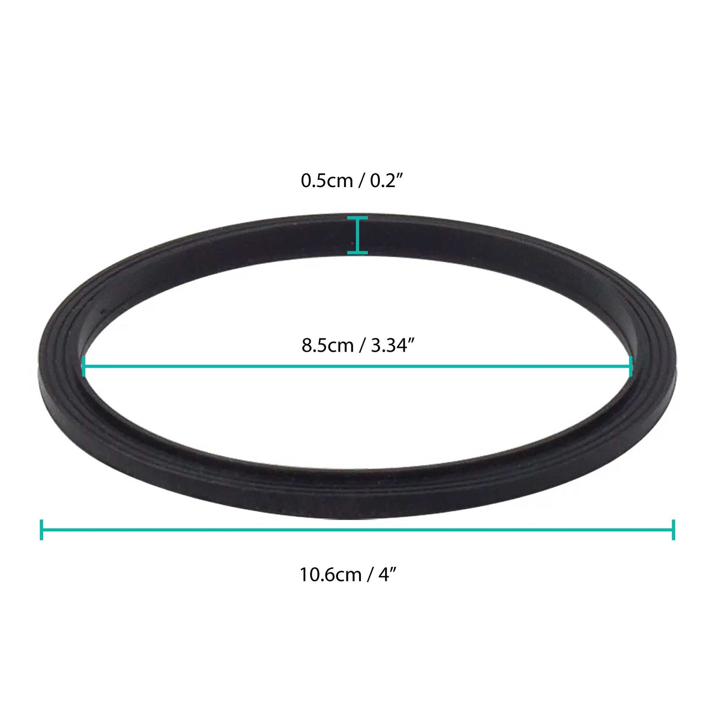Kitchee 4x For Nutribullet RX Gasket Seal Ring - 700W 1700 N17-1001 Blade