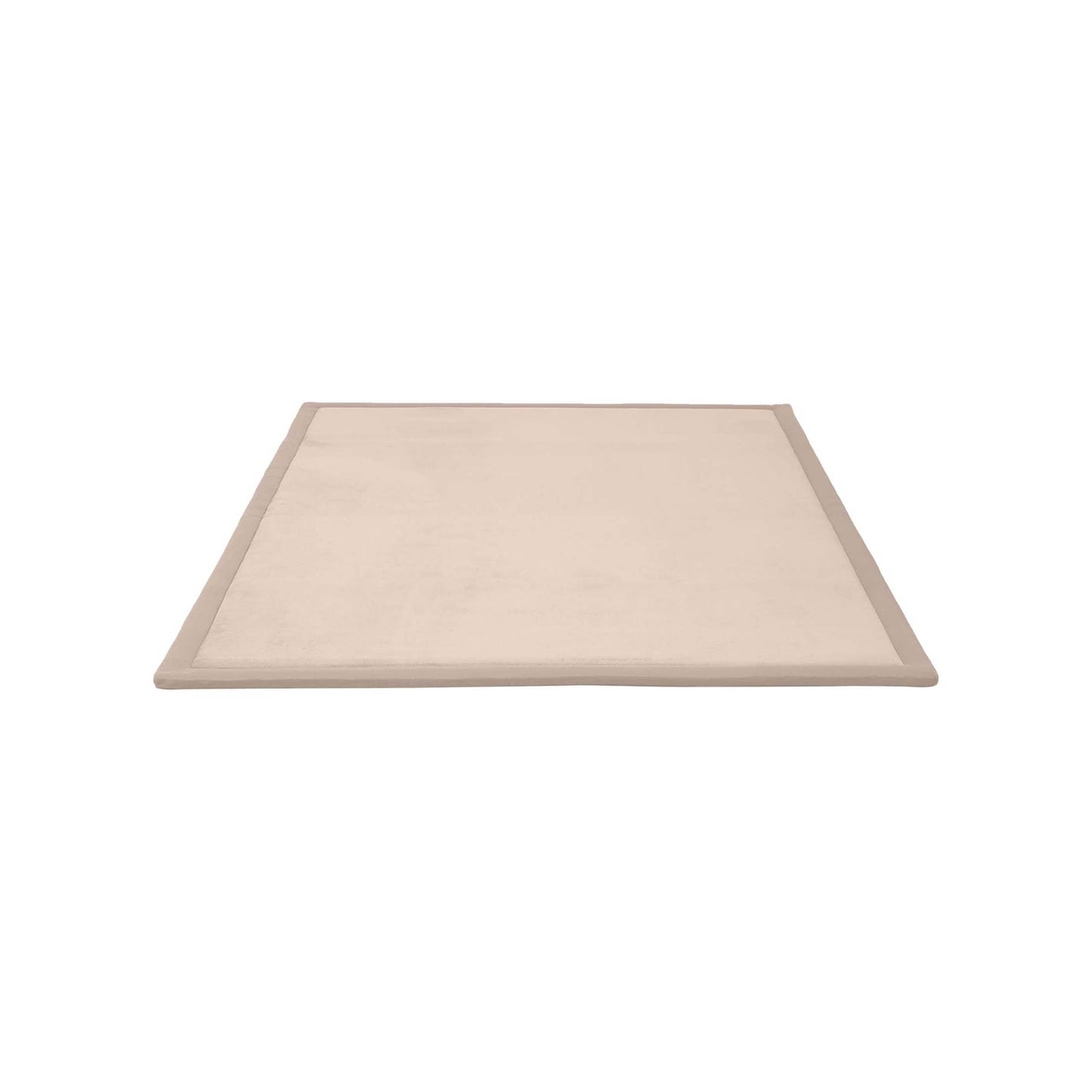 Kitchee Foam Floor Mat 200x200cm - Padded Thick Soft Tatami Style Rug Cream