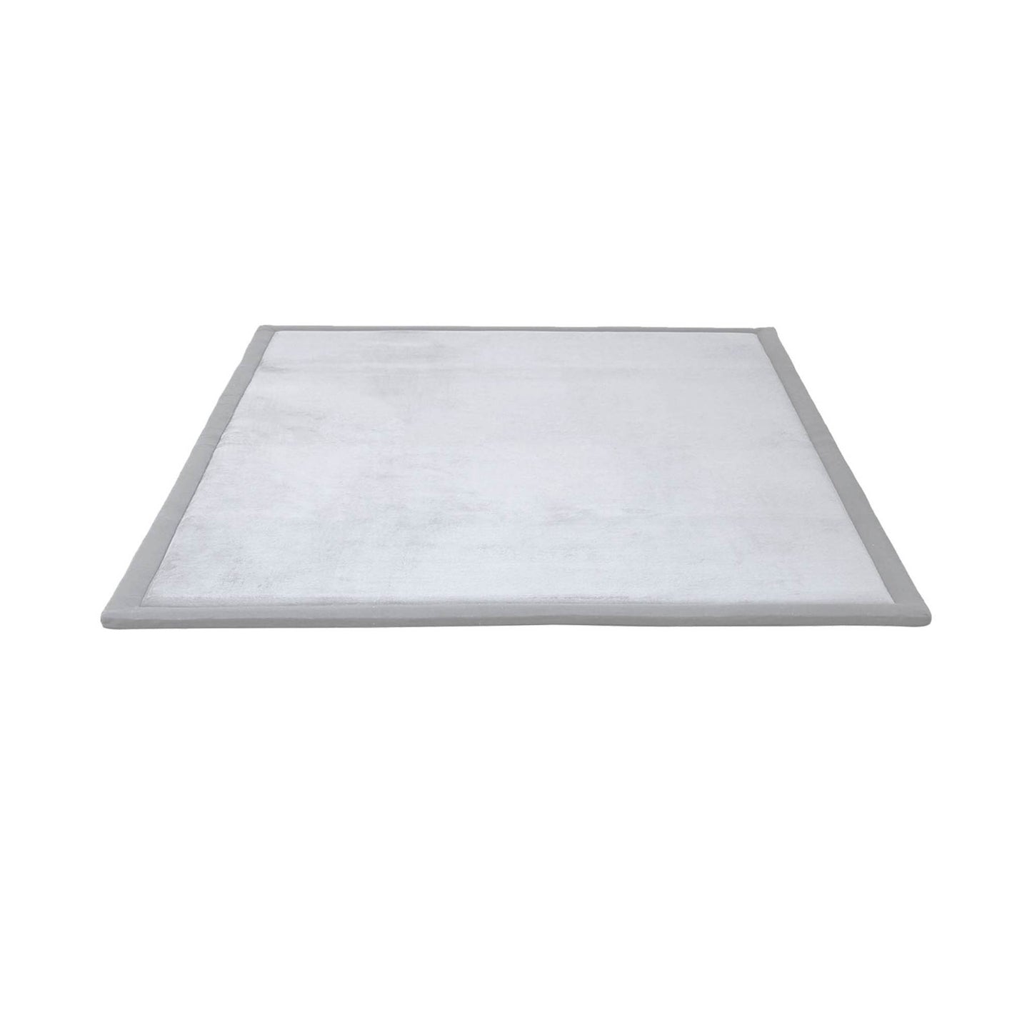 Kitchee Foam Floor Mat 200x200cm - Padded Thick Soft Tatami Style Rug Grey