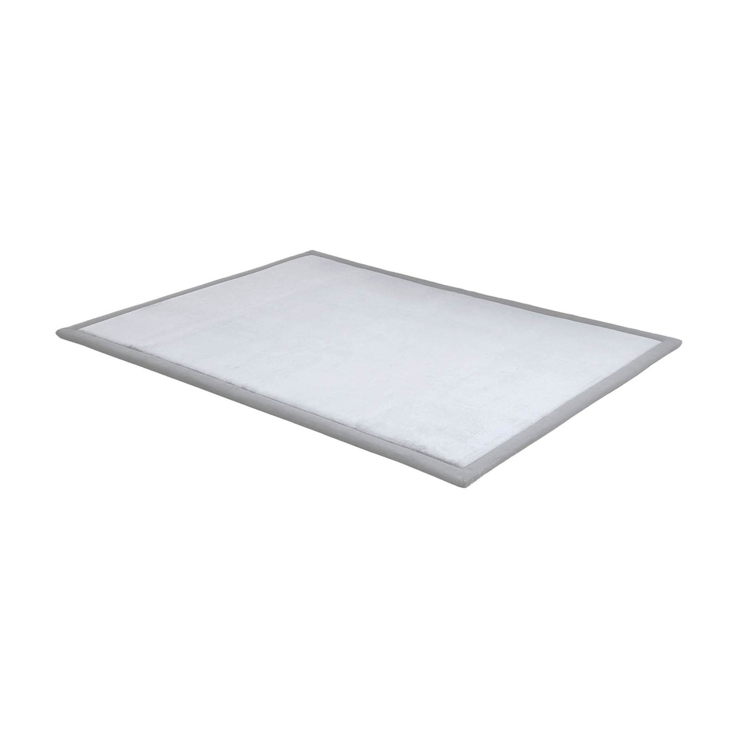 Kitchee Kids Foam Floor Play Mat – Padded Thick Soft Tatami Style Carpet Grey