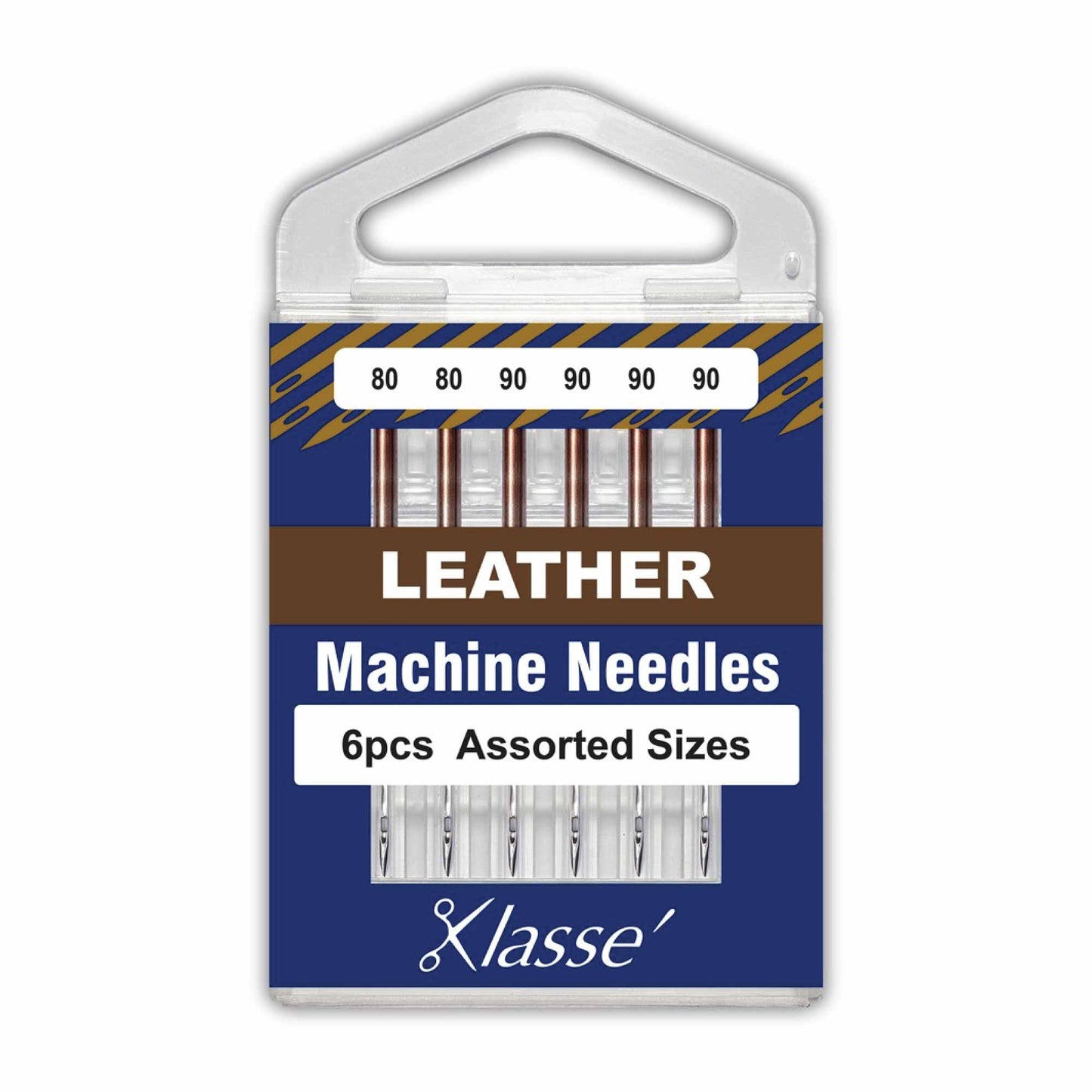 Klasse Sewing Machine Needles Assorted Sizes Universal Denim Stretch Leather