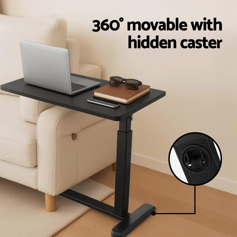 Artiss Laptop Desk Height Adjustable Mobile Workstation Computer Desks 70CM