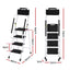 Giantz 4 Step Ladder Multi-Purpose Folding Steel Platform Tool Bag Handrails