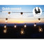 17m Solar Festoon Lights Outdoor LED String Light Christmas Decorations 2pcs
