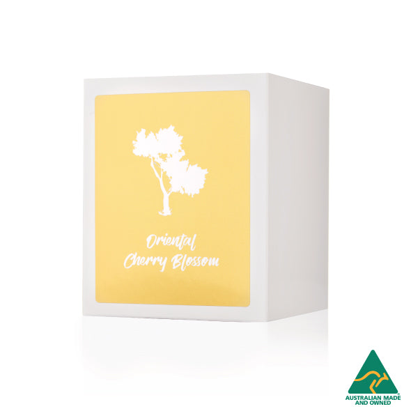 LUXE NATURAL SOY CANDLE - ORIENTAL CHERRY BLOSSOM