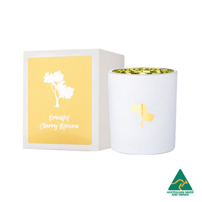 LUXE NATURAL SOY CANDLE - ORIENTAL CHERRY BLOSSOM