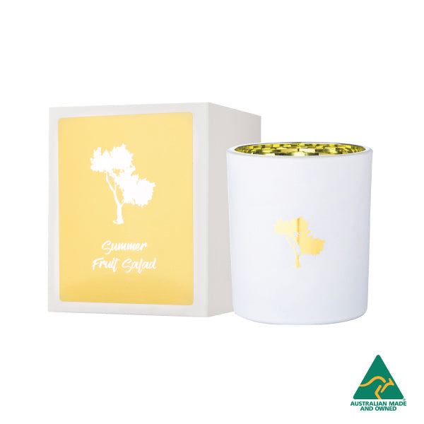 LUXE NATURAL SOY CANDLE - SUMMER FRUIT SALAD