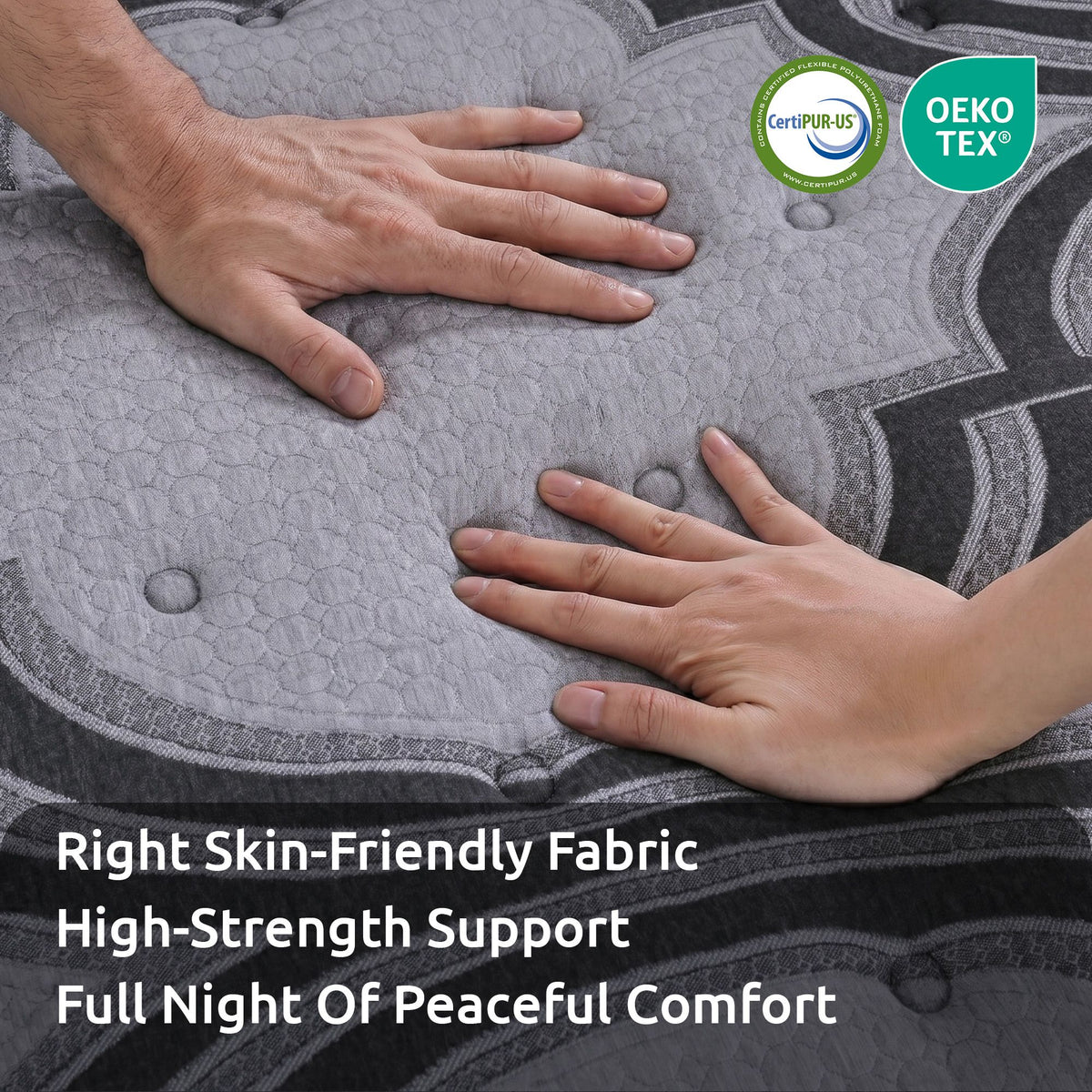 Levitex King Mattress 34 cm 5-Zone Pocket Spring with Latex & Memory Foam or Extra Lumbar & Shoulder Support