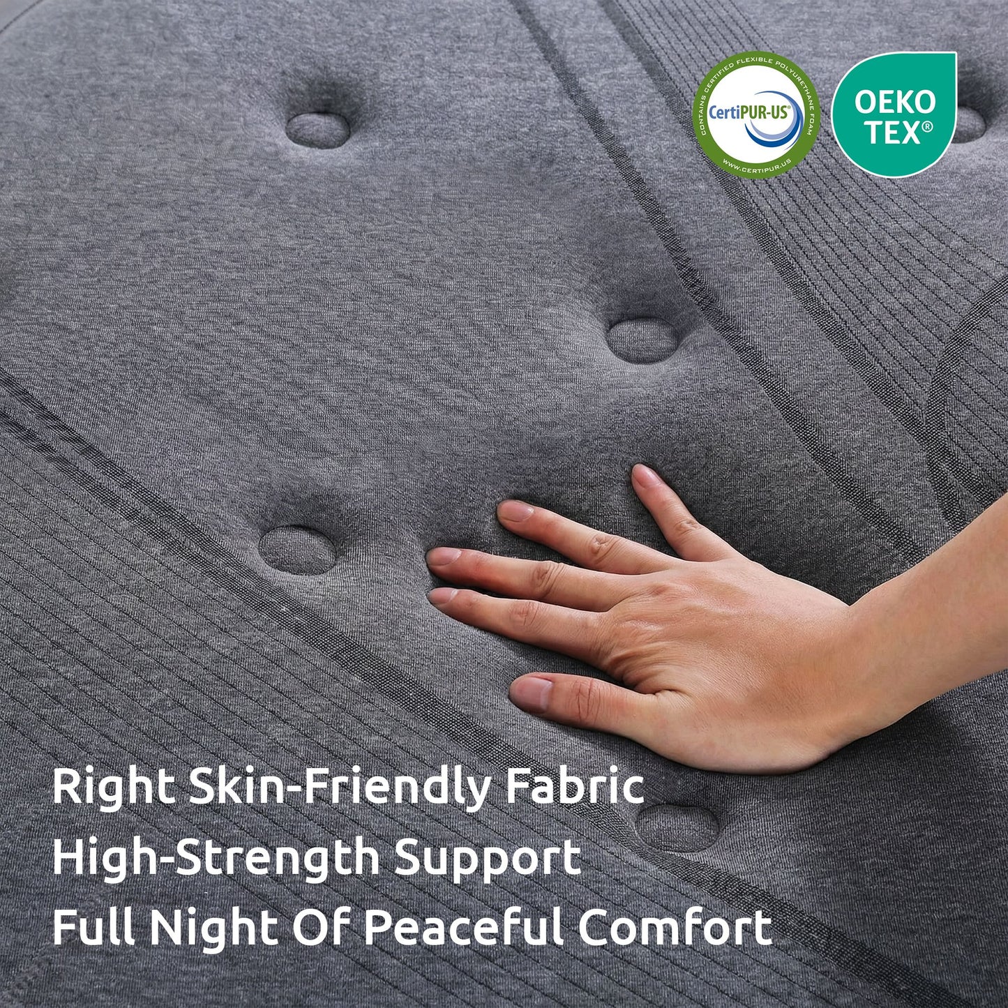 Levitex King Single Mattress 33 cm 7-Zone Pocket Spring 8.0 Extra Firm with Dual-Row Edge Support & Breathable Knit Cover