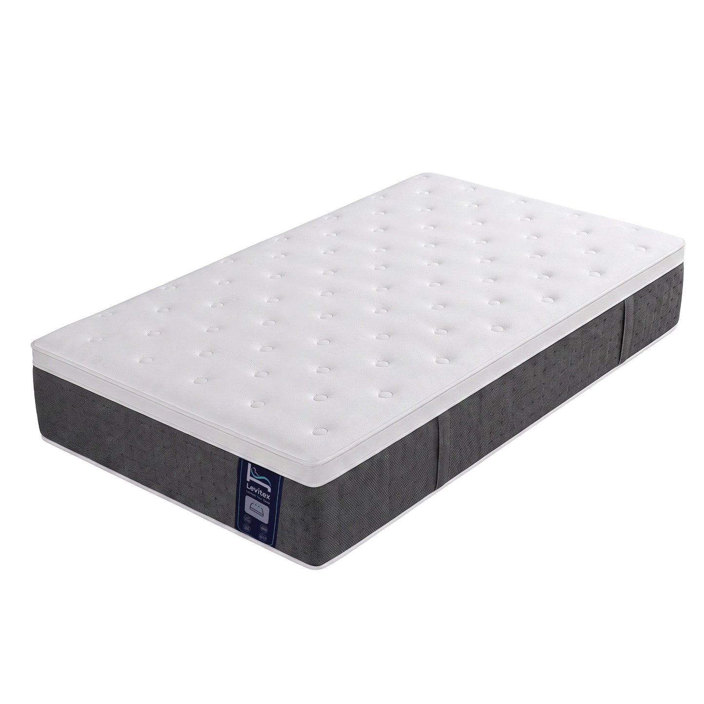 Levitex Single Mattress Lumbar Support 5-Zone Individual Pocket Spring 30CM