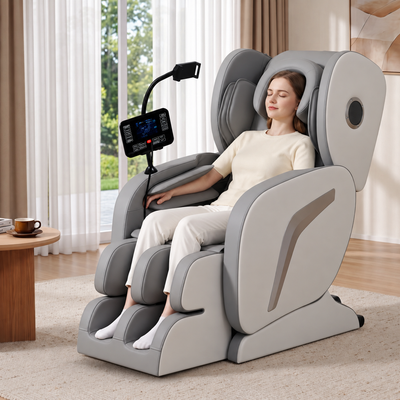Livemor Full Body Massage Chair VEGA, Foot Roller, Waist & Calf Heat, Recliner, Airbags Compression
