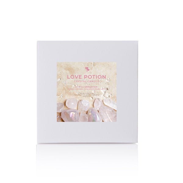 Love Potion Crystal Candle - Extra Large