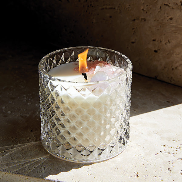 Love Potion Crystal Candle - Medium