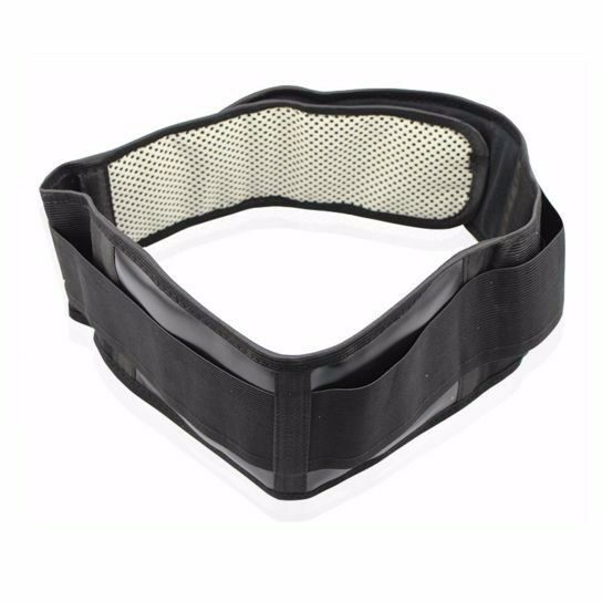 Lumbar & Lower Back Support Belt Brace Strap Pain Relief Posture Waist Trimmer