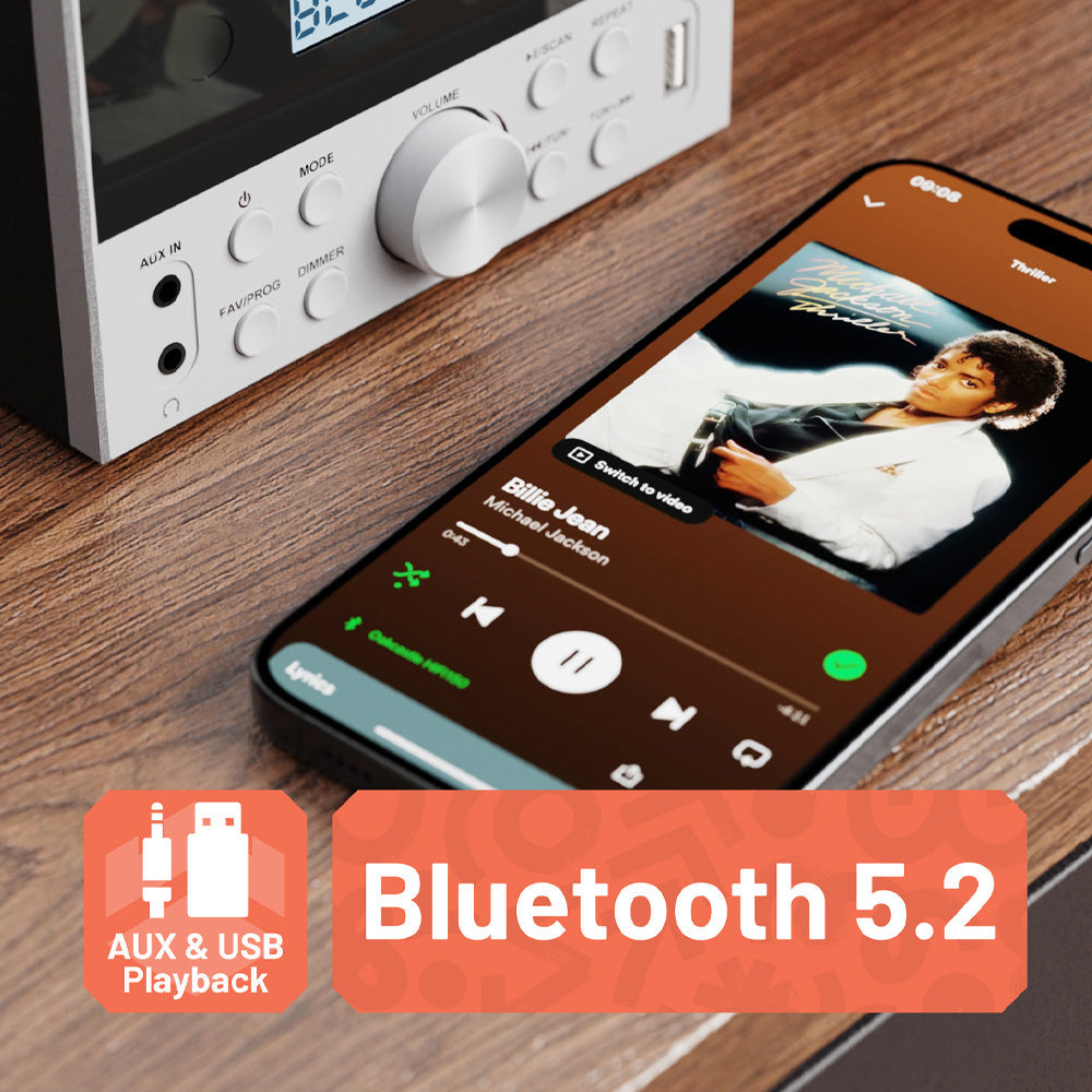 Majority Oakcastle DAB Radio and CD HiFi150