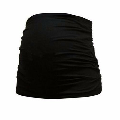 Maternity Belly Belt Cover Pregnancy Baby Support Girdle - Black