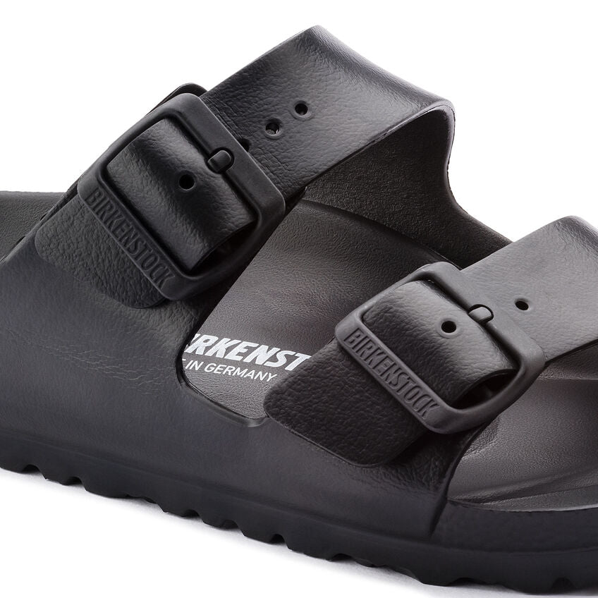 Mens Birkenstock Arizona Narrow Eva Black Slip On Sandals