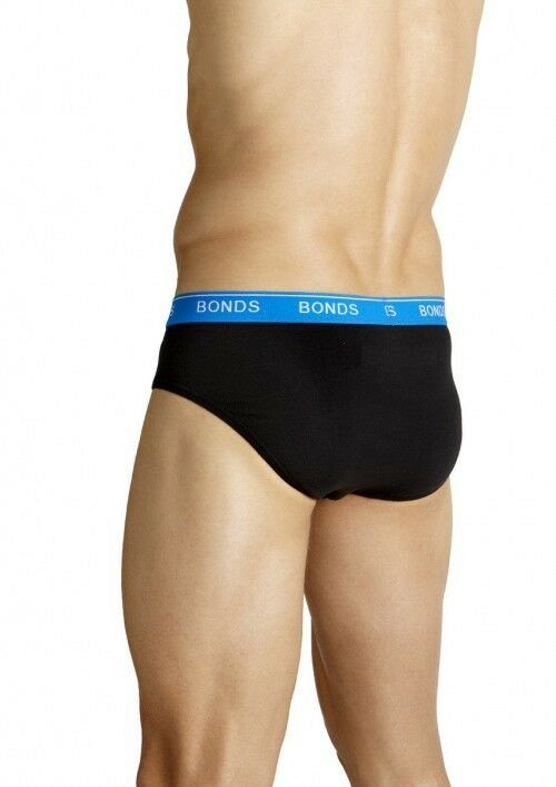 Mens Bonds Guyfront Guy Front Brief Underwear Undies Briefs Jocks Black Blue Red