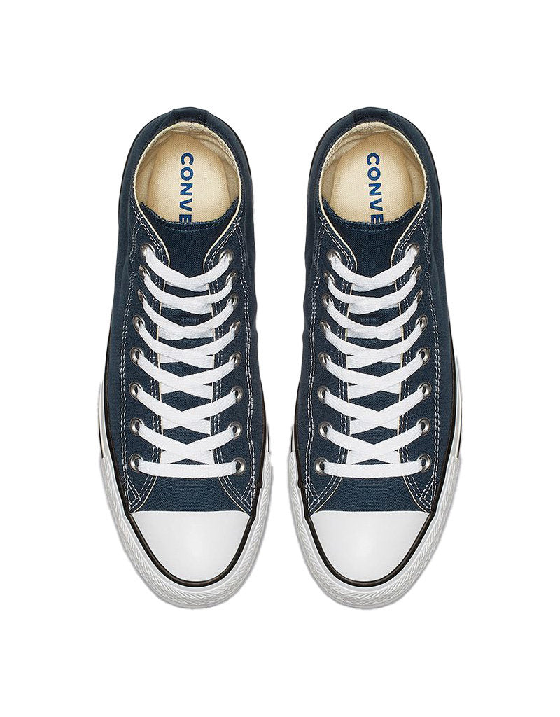 Mens Converse Chuck Taylor All Star Navy Hi Top Lace Up Casual Shoe