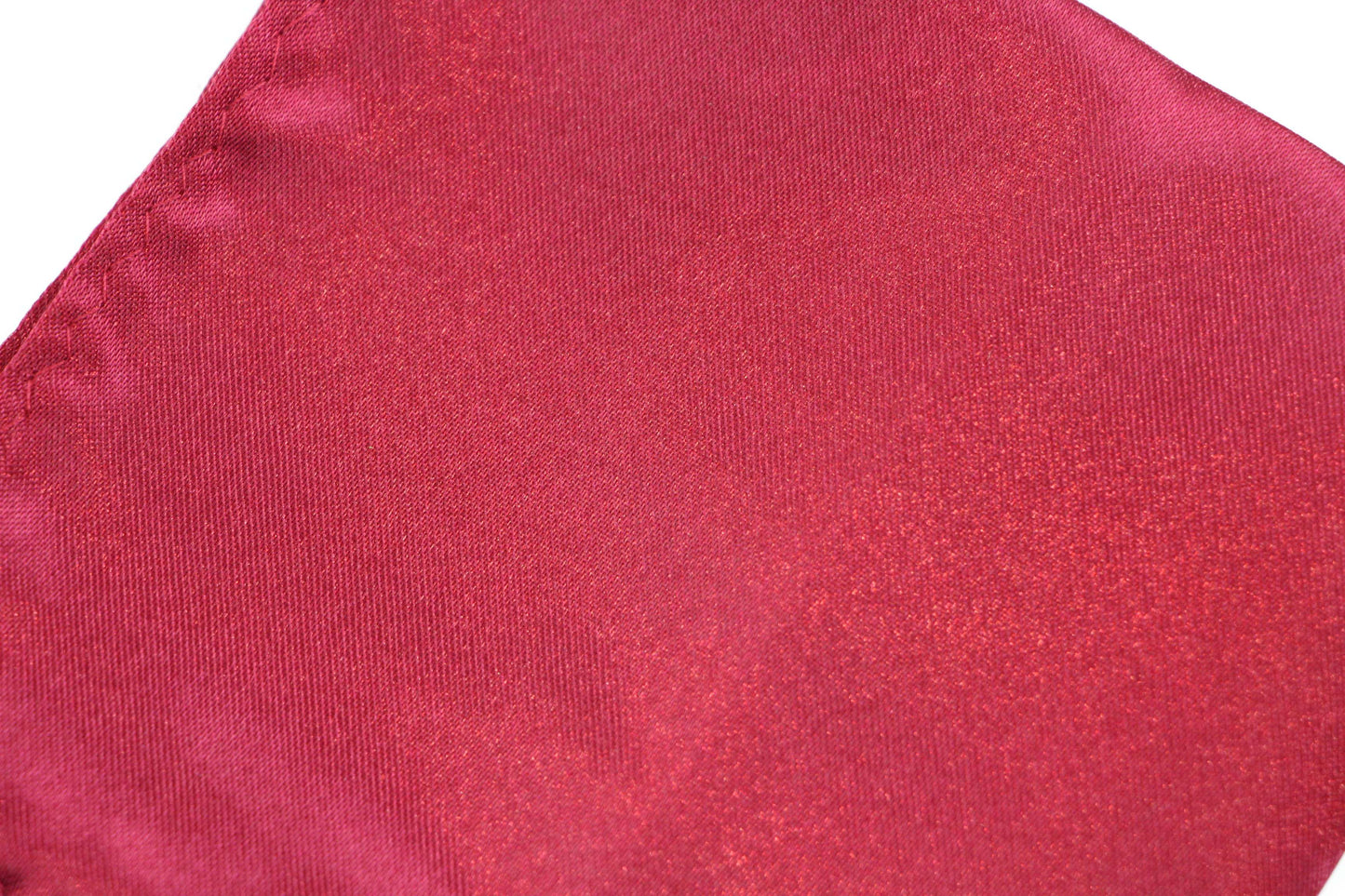 Mens Dark Red Pocket Square