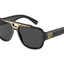 Mens Dolce & Gabbana Sunglasses Dg4389 Black/ Dark Grey Sunnies