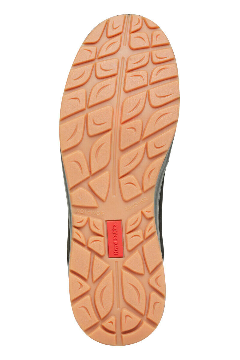 Mens Hard Yakka 3056 Lace Boots Zip Steel Top Cap Industrial Black Boot