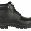Mens Hard Yakka Gravel Lace Boots Lace Leather Industrial Warehousing Boot Black