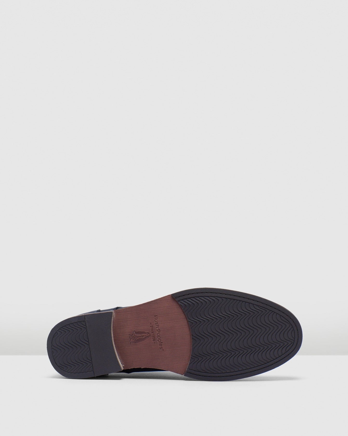 Mens Hush Puppies Bentota Black Leather Dress Lace Up Shoes