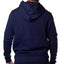 Mens Kappa Logo Tairiti Hooded Sweater 922 Pullover Hoodie Blue/Grey