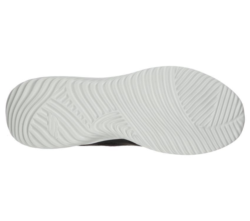 Mens Skechers Bounder - High Degree Black Lace Up Active Shoes