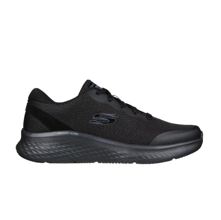 Mens Skechers Skech-Lite Pro - Clear Rush Black/Black Lace Up Comfy Walking Shoe